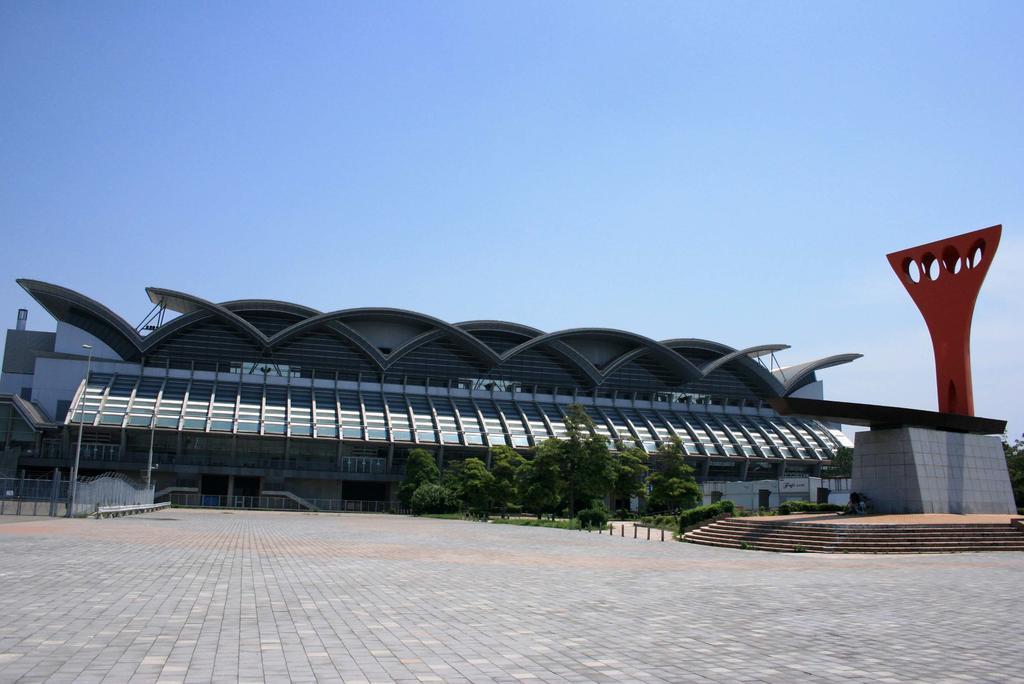 Fukuoka Sun Palace Hotel & Hall Exterior foto