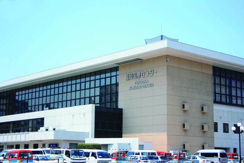 Fukuoka Sun Palace Hotel & Hall Exterior foto